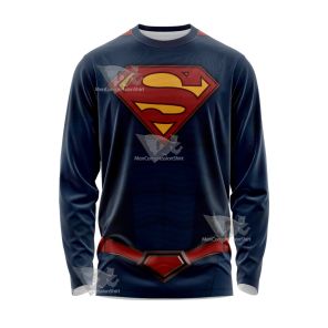 Superman Lois Clark Kent Kal El Long Sleeve Shirt