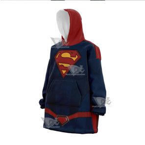 Superman Lois Clark Kent Kal El Snug Oversized Blanket Hoodie