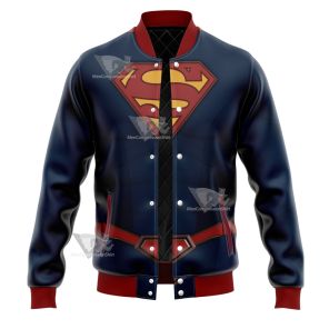 Superman Lois Clark Kent Kal El Varsity Jacket