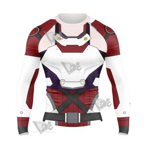 Sword Art Online Ggo Asuna Long Sleeve Compression Shirt