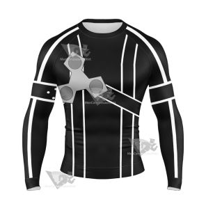 Sword Art Online Kirito Long Sleeve Compression Shirt