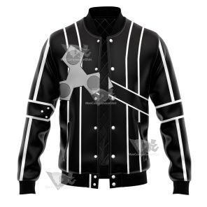 Sword Art Online Kirito Varsity Jacket