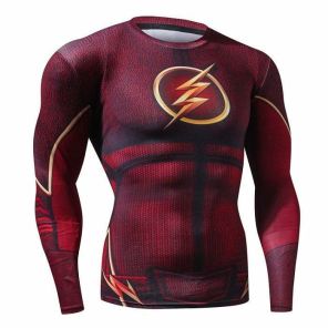 The Flash Barry Allen Compression Shirt For Men