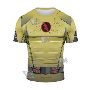 The Flash Reverse Flash Short Sleeve Compression Shirt