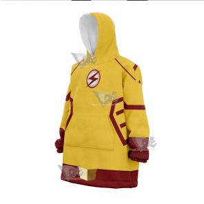 The Flash Season 3 Wallace Rudolph Wally West Snug Oversized Blanket Hoodie