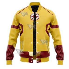 The Flash Season 3 Wallace Rudolph Wally West Varsity Jacket