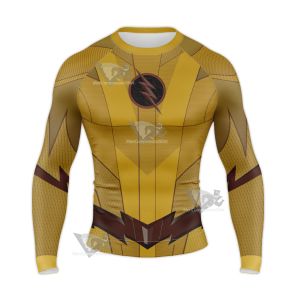 The Flash Season 8 Reverse Flash Long Sleeve Compression Shirt