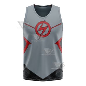 The Flash Wallace R West Burst Basketball Jersey