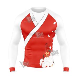 The King Of Fighters Kof Xv Mai Shiranui Long Sleeve Compression Shirt