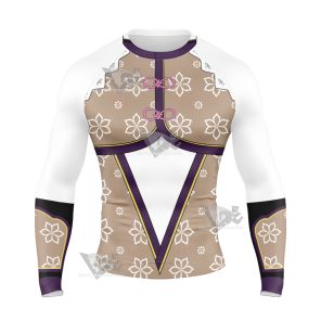 The King Of Fighters Luong Long Sleeve Compression Shirt