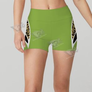 The King Of Fighters Ramon Leopard Print Women Sports Shorts