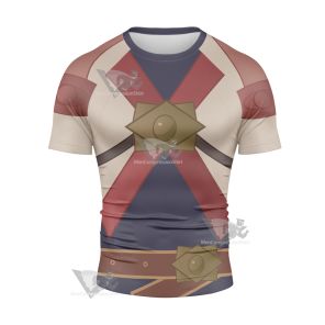 The Legend Of Zelda Impa Short Sleeve Compression Shirt