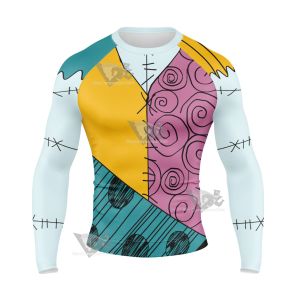 The Nightmare Before Christmas Sally Long Sleeve Compression Shirt