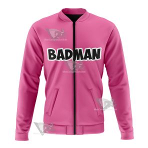 Vegeta Badman Pink Dragon Ball Z Bomber Jacket
