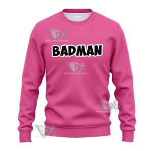 Vegeta Badman Pink Dragon Ball Z Sweatshirt