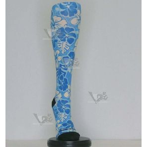 Women Compression Socks Aloha Blue