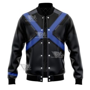 X Men Blue Polaris Varsity Jacket