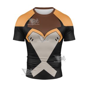 X Men X Menstorm Mohawk Short Sleeve Compression Shirt