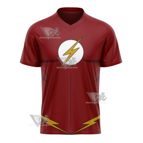 Young Justice Barry Allen Football Jersey
