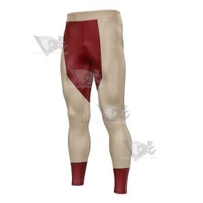 Young Justice Impulse Red Mens Compression Legging