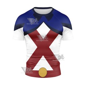 Young Justice Miss Martian Short Sleeve Compression Shirt