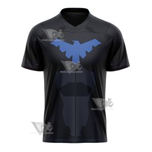 Young Justice Nightwing Football Jersey
