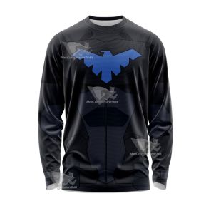 Young Justice Nightwing Long Sleeve Shirt