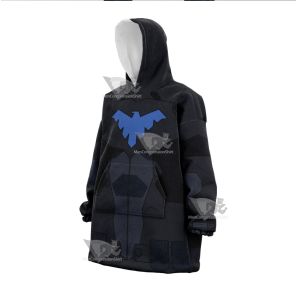 Young Justice Nightwing Snug Oversized Blanket Hoodie