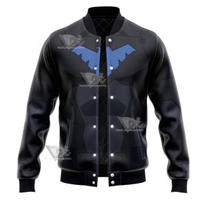 Young Justice Nightwing Varsity Jacket