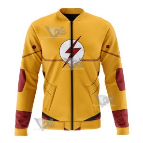 Young Justice The Flash Wally West Bomber Jacket