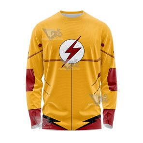 Young Justice The Flash Wally West Long Sleeve Shirt