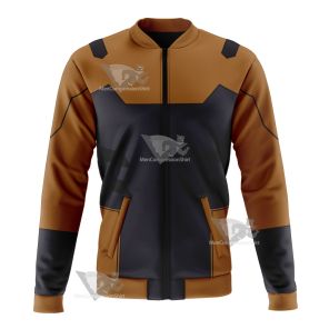 Young Justice Tigress Brown Cosplay Bomber Jacket