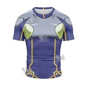 Yu Gi Oh Antinomy Short Sleeve Compression Shirt