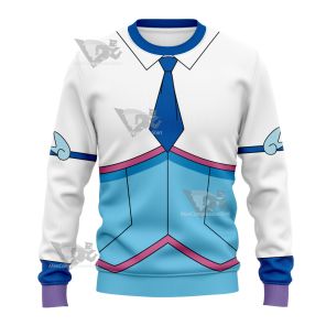 Yu Gi Oh Vrains Blue Angel Aoi Zaizen Sweatshirt