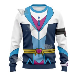 Yu Gi Oh Vrains Blue Maiden Aoi Zaizen Sweatshirt