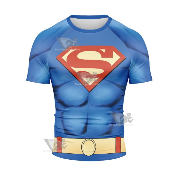 Superman 2023 Clark Kent Short Sleeve Compression Shirt