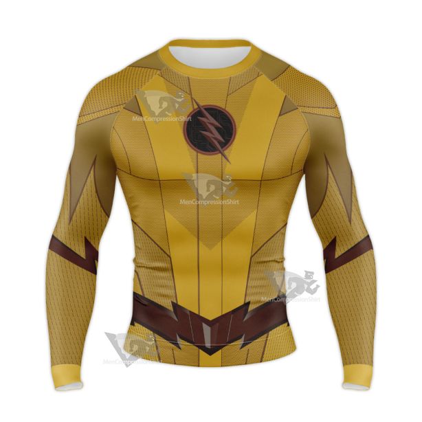 The Flash Season 8 Reverse Flash Long Sleeve Compression Shirt